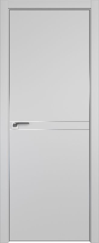 Дверь Манхэттен 111Е AL 2000*800 (190) кромка 4 стор. матовая REVERSE INVISIBLE R Eclipse