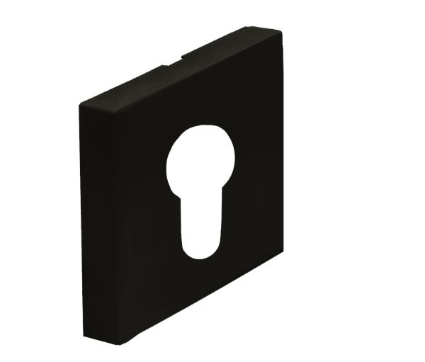 COMIT Розетка под цилиндр RO80 черный матовый